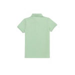 Girl's Standard Mint Basic Polo Neck T-Shirt - Image 2