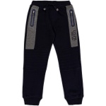 boy's Tights Fit navy Sweatpants - Image 3