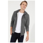 Men's Regular Anthracite Melange Sweatshirt