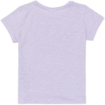 Girl's A-Form Fit Lilac Basic Crew Neck T-Shirt - Image 2