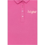Girl’s Standard pink Basic Polo Neck T-Shirt - Image 3