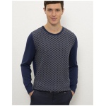 Men's Slim Indigo Sweater