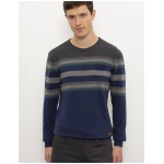 Men's Slim Indigo Sweater - Image 5