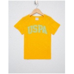 Girl's Standard yellow Basic PoloT-Shirt