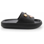 Bambi Black Gel Women's Slippers K04740320459 - Image 2