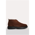 Lufian Oleoso Men's Leather Boots Brown