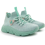 Women's Mint Green Sneakers - Image 4