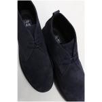 Lufian Oleoso Men's Leather Boots Navy Blue - Image 2