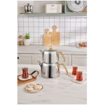 Pics 1 / 5  Karaca-Aster Maxi Teapot Set - Induction Base