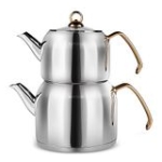 Pics 1 / 5  Karaca-Aster Maxi Teapot Set - Induction Base - Image 2
