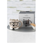Karaca Animal Bulldog Mug