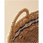 Venice Knitted Decorative Tray Natural-Black - Image 2