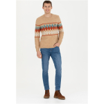 Men's Sand Melange Sweater - Image 3