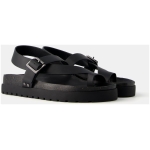 Bershka Men's Buckled Platform Sandals