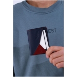 U.S. POLO ASSN. 8425-8426 GENUINE LEATHER WALLET CARD HOLDER NAVY BLUE - Image 3
