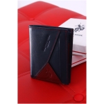 U.S. POLO ASSN. 8425-8426 GENUINE LEATHER WALLET CARD HOLDER NAVY BLUE - Image 4