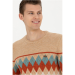 Men's Sand Melange Sweater - Image 5