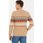 Men's Sand Melange Sweater - Image 2