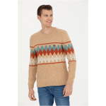 Men's Sand Melange Sweater