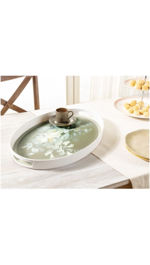 Madame Coco Audra Oval Tray