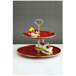 Troy Enamel Fold Cookie Holder Red - Image 2