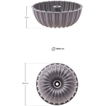 Cake Pro Sliced Anthracite Casting Cake Mold - Image 3