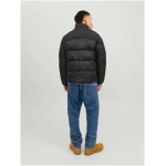Jack&jones Toby Puffer Collar Men's Black Stand Collar Coat - Image 2