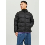 Jack&jones Toby Puffer Collar Men's Black Stand Collar Coat - Image 6