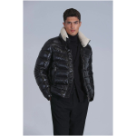 Mark Goose Down Coat Men Black - Image 6