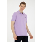 Men's Lilac Basic T-Shirt - Image 5
