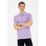 Men's Lilac Basic T-Shirt