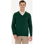 Men's Green Basic Sweater