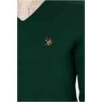 Men's Green Basic Sweater - Image 2