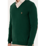 Men's Green Basic Sweater - Image 3