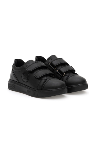 U.S. Polo Assn. - Boy's Black Sneakers