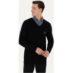 Men's Black Basic Sweater